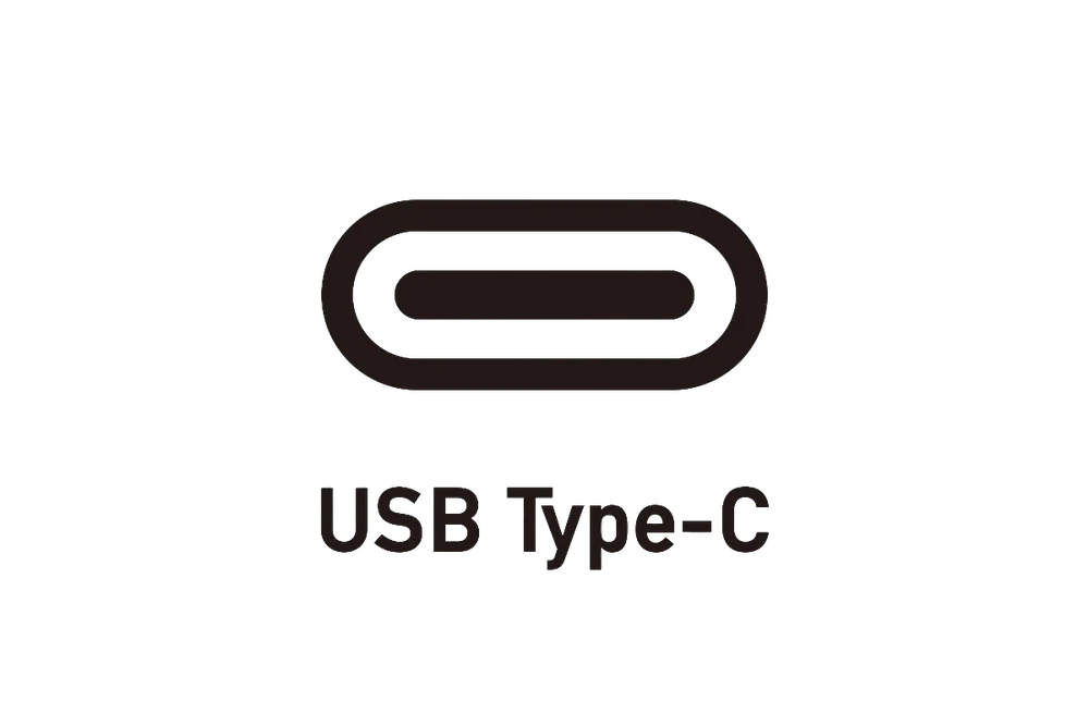 USB-Cケーブルで接続する